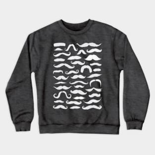 Moustaches Collage Crewneck Sweatshirt